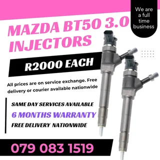 Mazda Bt50 3.0 Injectors For Sale With Warranty