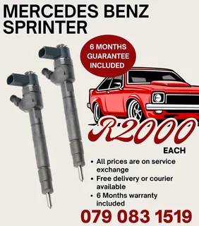 Mercedes Benz Sprinter Injectors For Sale With Warranty Included