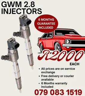 Gwm 2.8 Injectors For Sale With Warranty Included