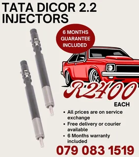 Tata Dicor 2.2 Injectors For Sale With Warranty