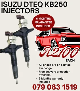 Isuzu Dteq Kb300 Injectors For Sale With Warranty Included