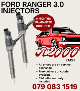 Ford Ranger 3.0 Injectors For Sale With Warranty Included