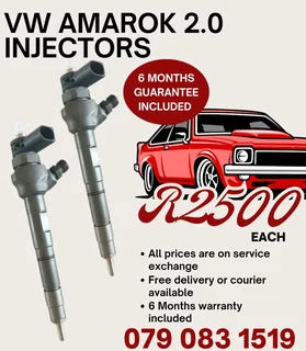 Vw Amarok 2.0 Injectors For Sale With Warranty Included