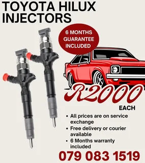Toyota Hilux Injectors For Sale With