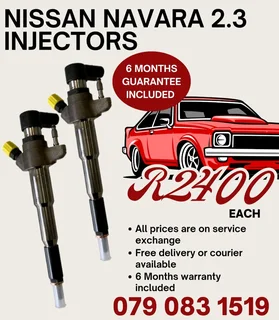 Nissan Navara 2.3 Injectors For Sale With Warranty Included