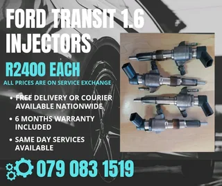 Ford Transit 1.6 Injectors For Sale With Warranty Included