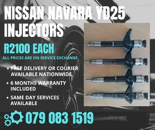 Nissan Navara Yd25 Injectors For Sale With Warranty Included
