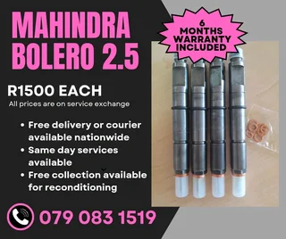 Mahindra Bolero 2.5 Injectors For Sale With Warranty