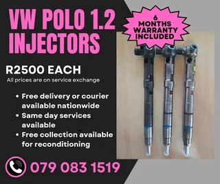 Vw Polo 1.2 Injectors For Sale With Warranty Included