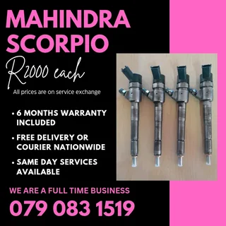 Mahindra Scorpio Injectors For Sale With Warranty Included
