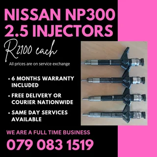 Nissan Np300 Injectors For Sale With Warranty Included
