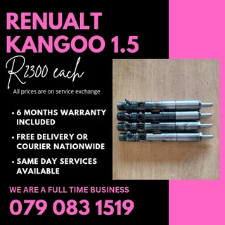 Renault Kangoo 1.5 Injectors For Sale With Warranty Included