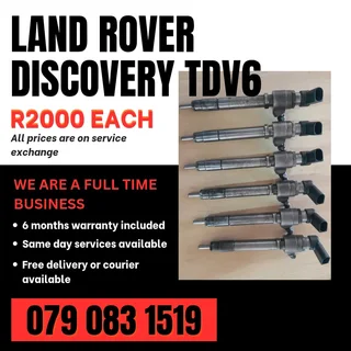 Land Rover Discovery Tdv6 Injectors For Sale With Warranty Included