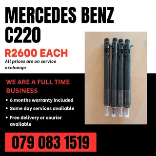 Mercedes Benz C220 Injectors For Sale With Warranty Included