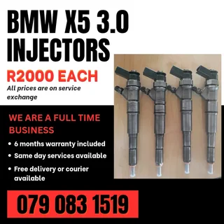 Bmw X5 3.0 Injectors For Sale With Warranty Included