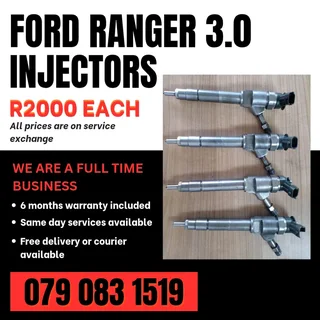 Ford Ranger 3.0 Injectors For Sale With Warranty Included