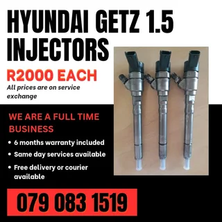 Hyundai Getz 1.5 Injectors For Sale With Warranty