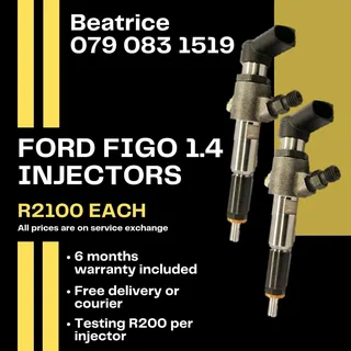 Ford Figo 1.4 Injectors For Sale With Warranty