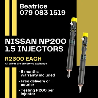 Nissan Np200 1.5 Injectors For Sale With Warranty