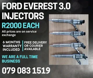 Ford Everest 3.0 Injectors For Sale With Warranty
