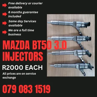 Mazda Bt50 3.0 Injectors For Sale With Warranty