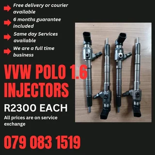 Vw Polo 1.6 Injectors For Sale With Warranty Included
