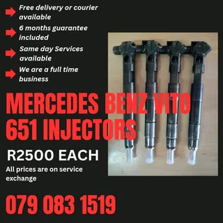 Mercedes Benz Vito 651 Injectors For Sale With