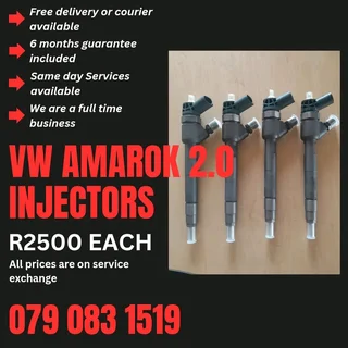 Vw Amarok 2.0 Injectors For Sale With Warranty Included