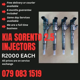 Kia Sorento 2.5 Injectors For Sale With Warranty Included