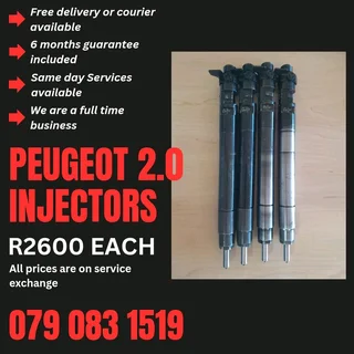 Peugeot 2.0 Injectors For Sale With Warranty Included