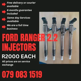 Ford Ranger 2.2 Injectors For Sale With Warranty Included