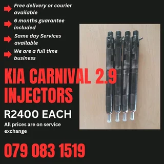 Kia Carnival 2.9 Injectors For Sale With Warranty