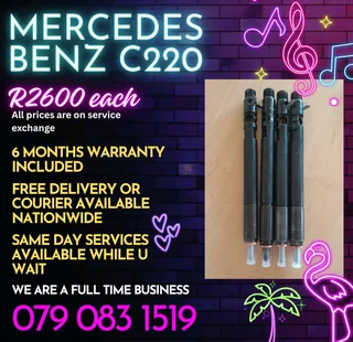 Mercedes Benz C220 Injectors For Sale With Warranty Included