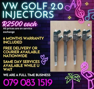 Vw Golf 2.0 Injectors For Sale With Warranty