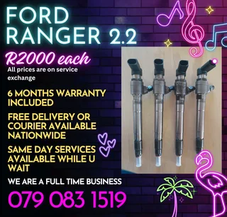 Ford Ranger 2.2 Injectors For Sale With Warranty Included