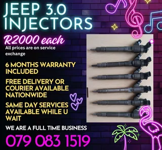 Jeep 3.0 Injectors For Sale With Warranty Included