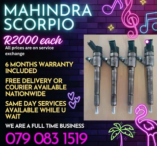 Mahindra Scorpio Injectors For Sale With Warranty