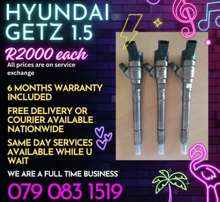 Hyundai Getz 1.5 Injectors For Sale With Warranty