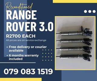 Range Rover 3.0 Injectors For Sale With Warranty Included