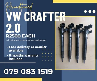 Vw Crafter 2.0 Injectors For Sale With Warranty