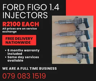 Ford Figo 1.4 Injectors For Sale With Warranty
