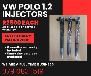 Vw Polo 1.2 Injectors For Sale With Warranty Included