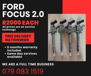 Ford Focus 2.0 Injectors For Sale With Warranty