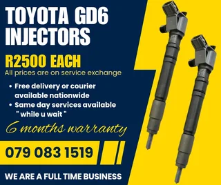 Toyota Gd6 Injectors For Sale With Warranty