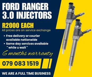 Ford Ranger 3.0 Injectors For Sale With Warranty Included