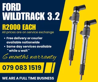 Ford Wildtrack 3.2 Injectors For Sale With Warranty Included