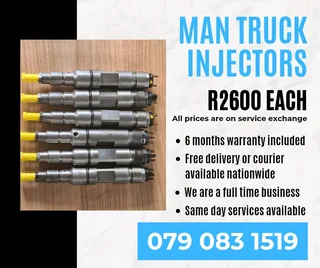 Man Truck Injectors For Sale With Warranty