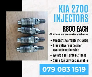 Kia 2700 Injectors For Sale With Warranty