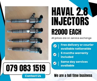 Haval 2.8 Injectors For Sale With Warranty