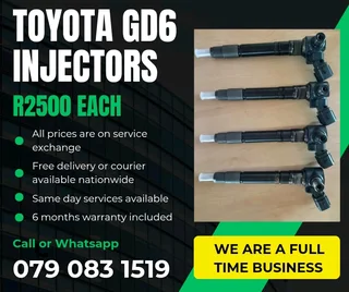 Toyota Gd6 Injectors For Sale With Warranty